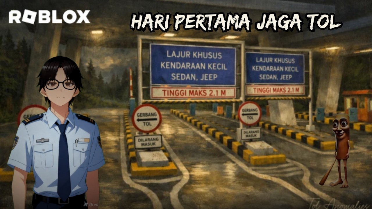 Jadi Petugas Penjaga Tol - Tol Anomalies [ INDONESIA ] #PART 1