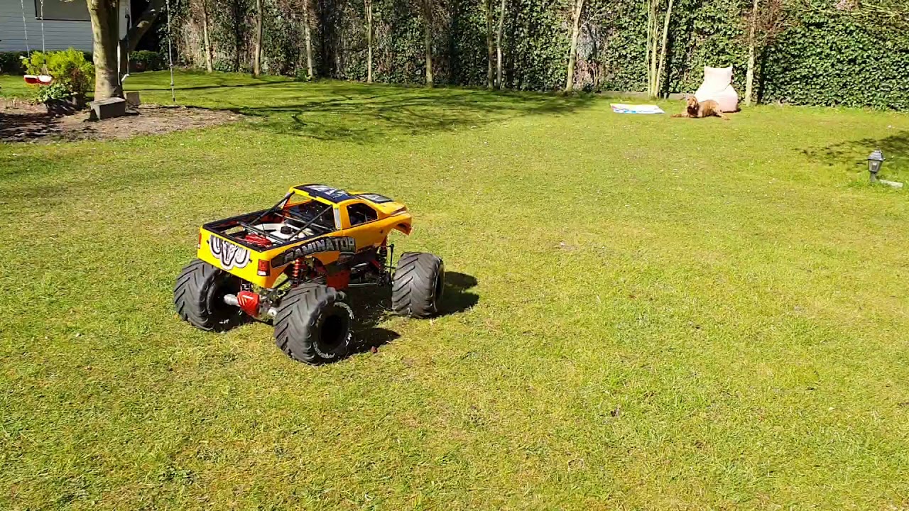 Primal RC Raminator two tone Garden run (waiting on #RCmax 80cc)