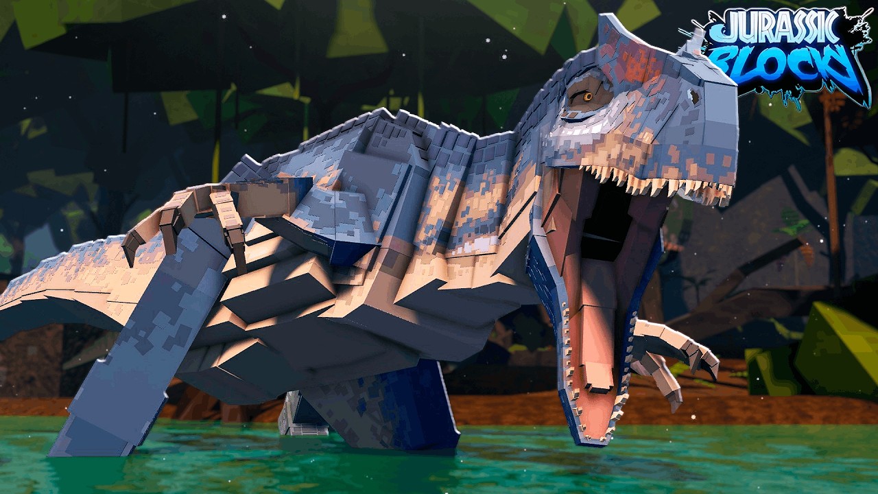 CHEGOU O NOVO MAPA, REMODEL DO ALLOSAURUS E MUITAS SKINS!! | ROBLOX Jurassic Blocky