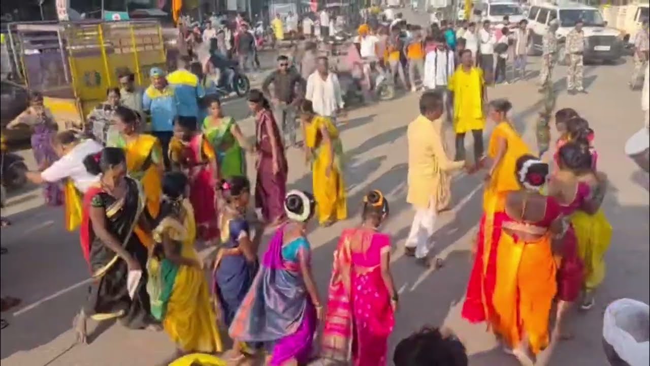 भगवान बिरसा मुंडा यांच्या जयंती निमित्त पुसद शहरात निघाली पारंपारिक रॅली #पुसद kar_पुसदकर 