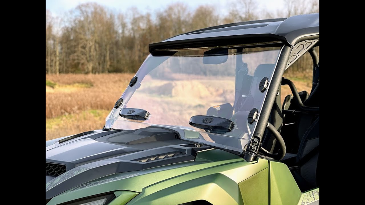 Yamaha Wolverine RMAX Windshield By Spike Power Sports