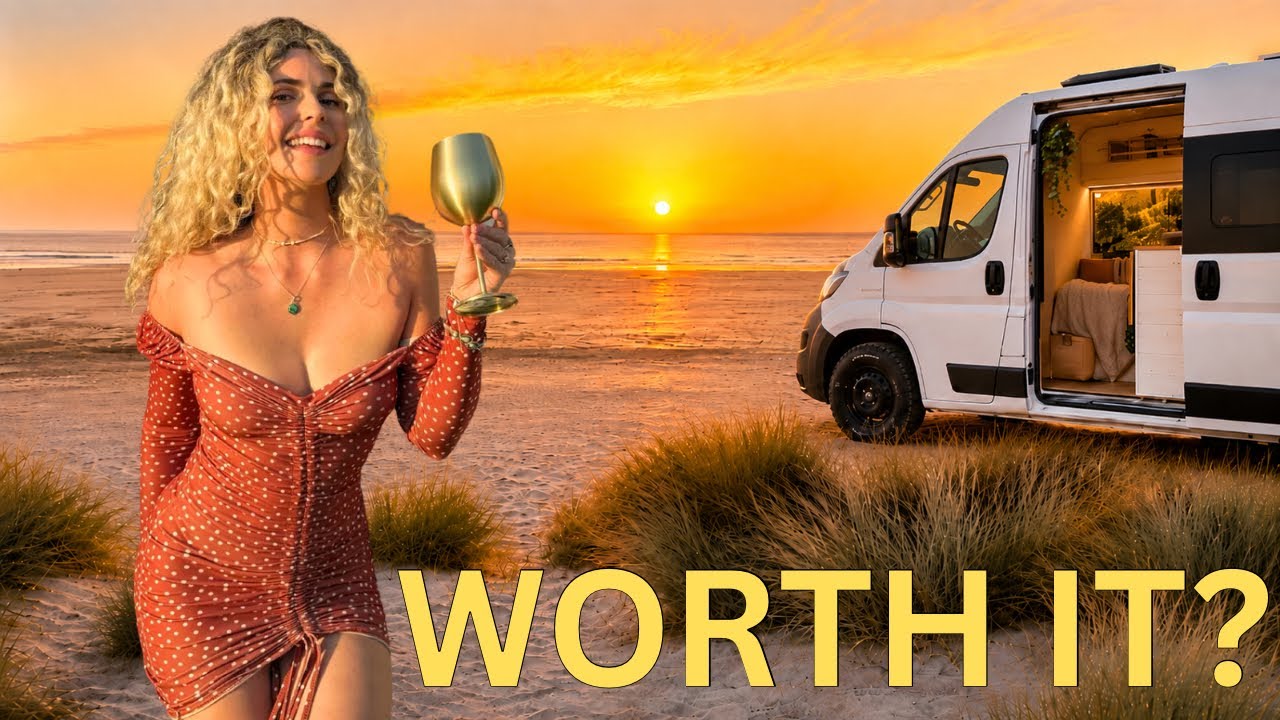 Van Life in a Cornwall Heatwave (first road trip in our DIY off-grid camper!) 