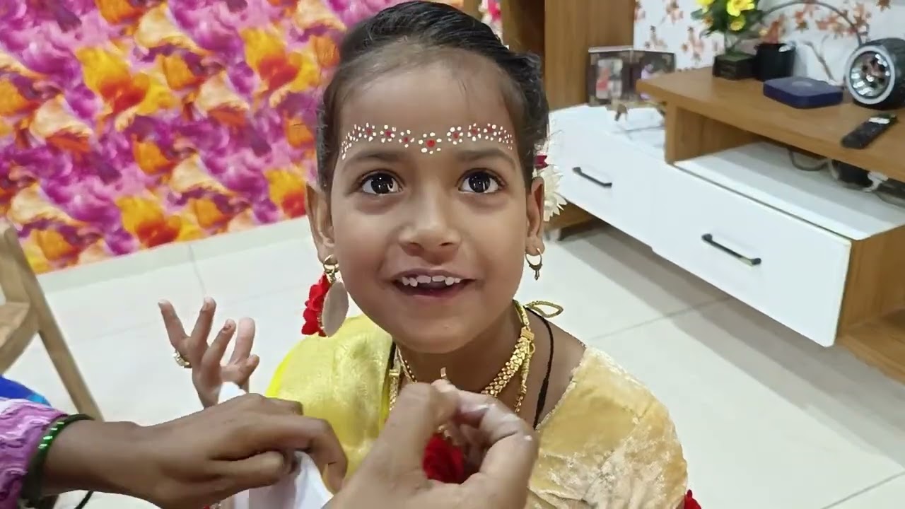 शिवानीला मी स्वतः राधाचा गेटप केला कसा वाटला नक्कीच कमेंट करून सांगा 👌🏻🥰