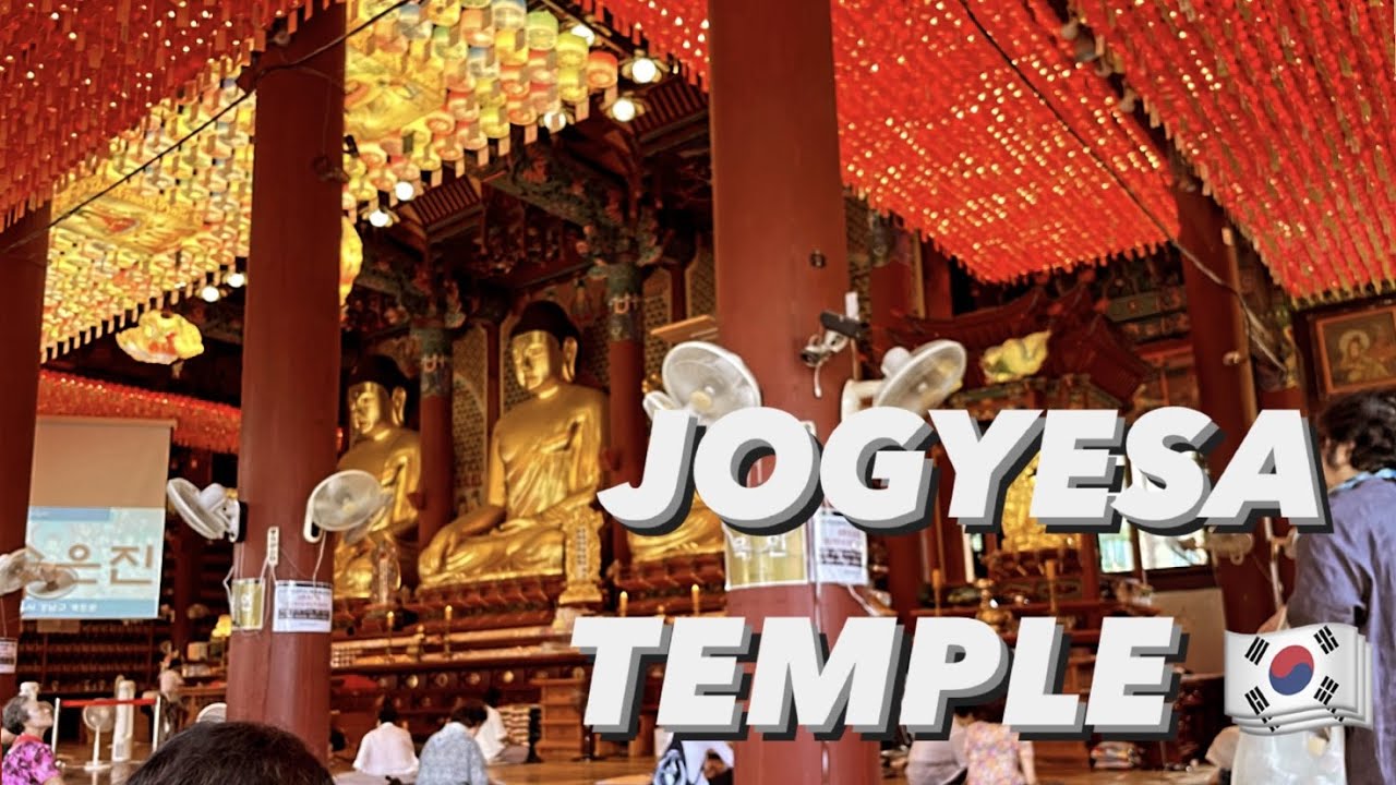 JOGYESA TEMPLE 🇰🇷|| KOREA TRAVEL || 4K