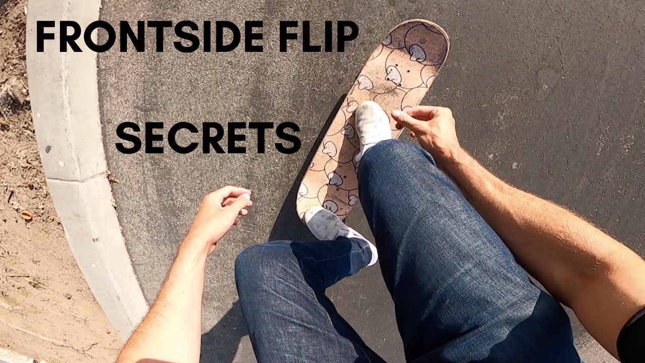 How to frontside flip on a skateboard (front side flip secrets)