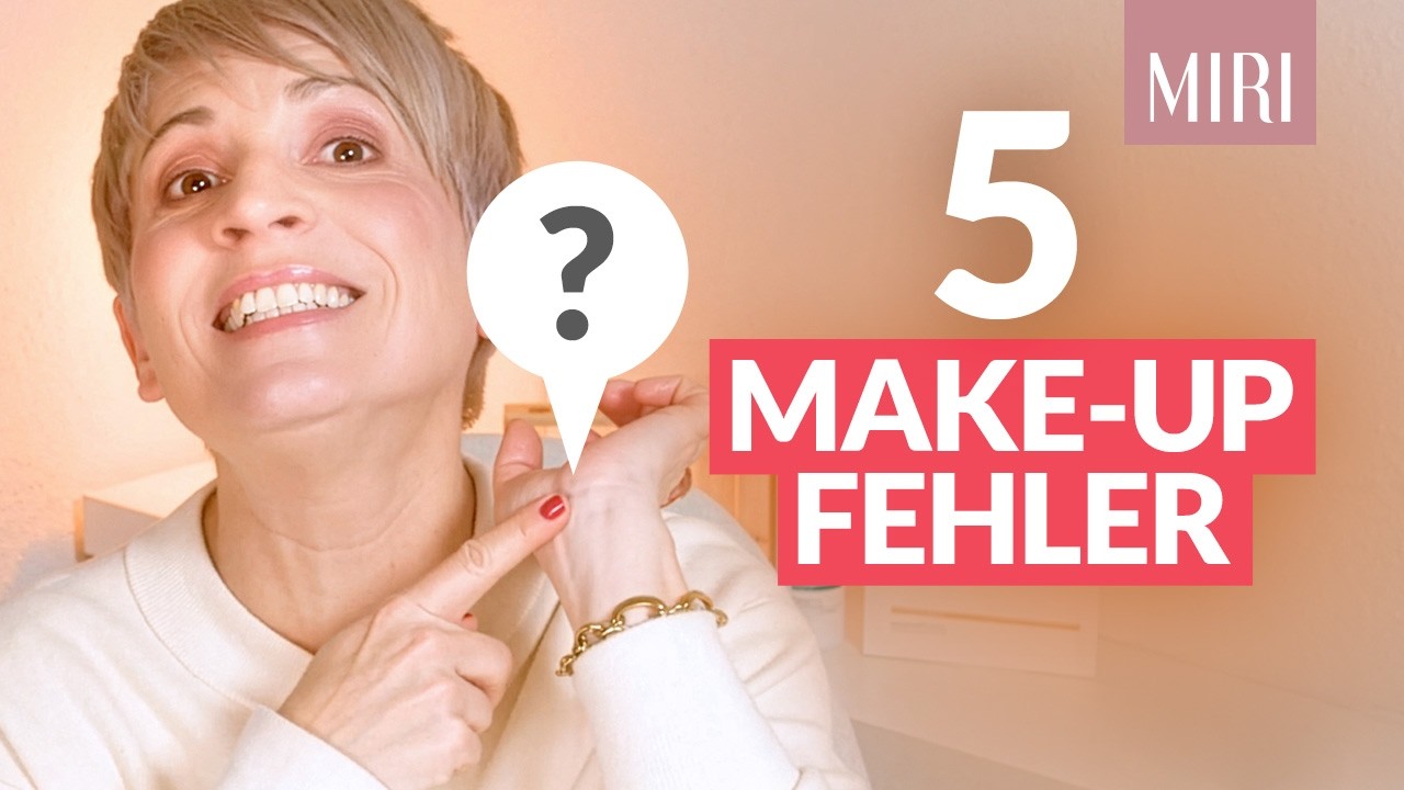 5 Make-up-Fehler, die alle Anfänger machen