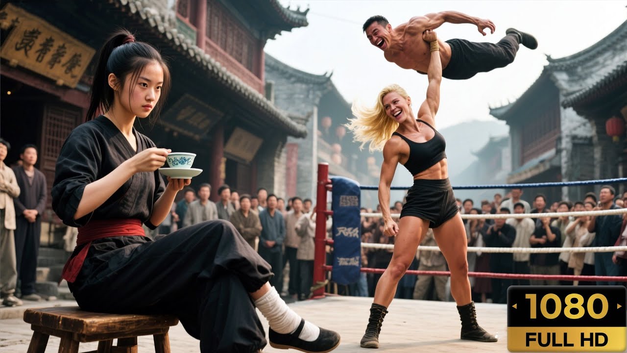 英國女高手瞧不起中國功夫，不料被一個不起眼的女孩打敗！Kung Fu | 功夫 | 動作片 |