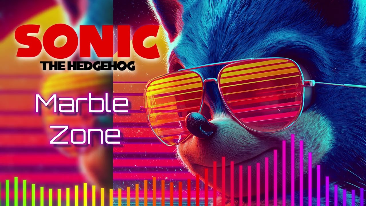 Sonic the Hedgehog ~ Marble Zone ~ OST 80s Synthwave ~ Electro Pop Version ~ Megadrive ~