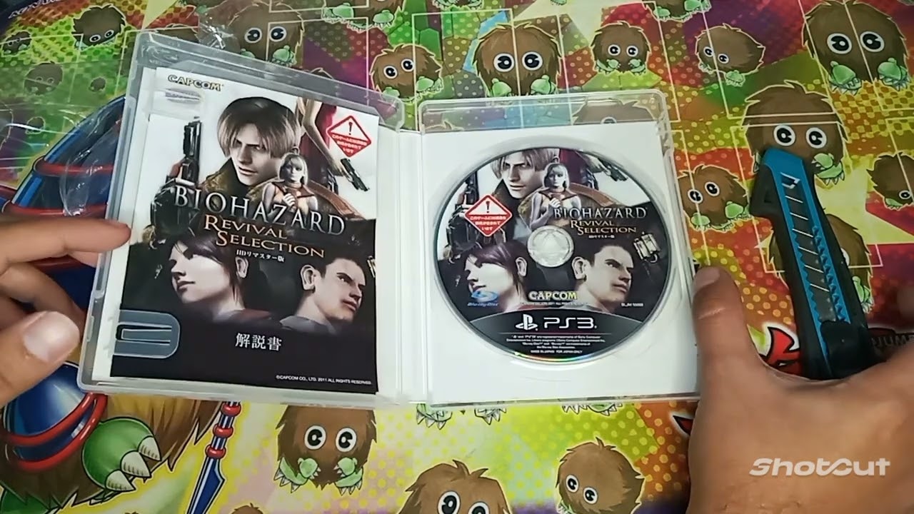 Unboxing de Biohazard Revival Selection PS3
