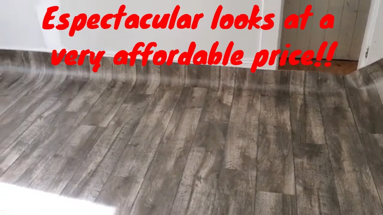 How to measure, cut and install Linoleum floors Part 1 of 3