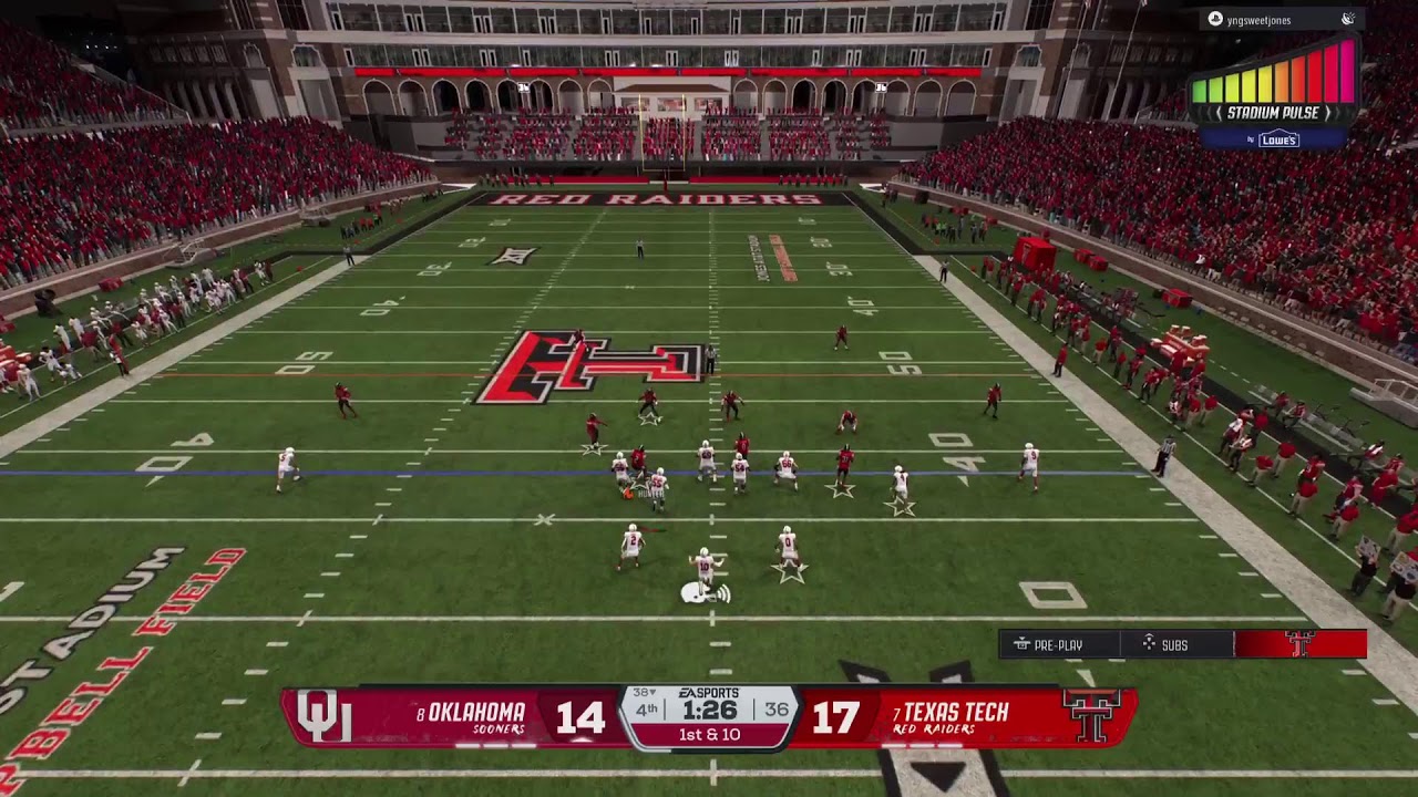 College Football 26 Gameplay