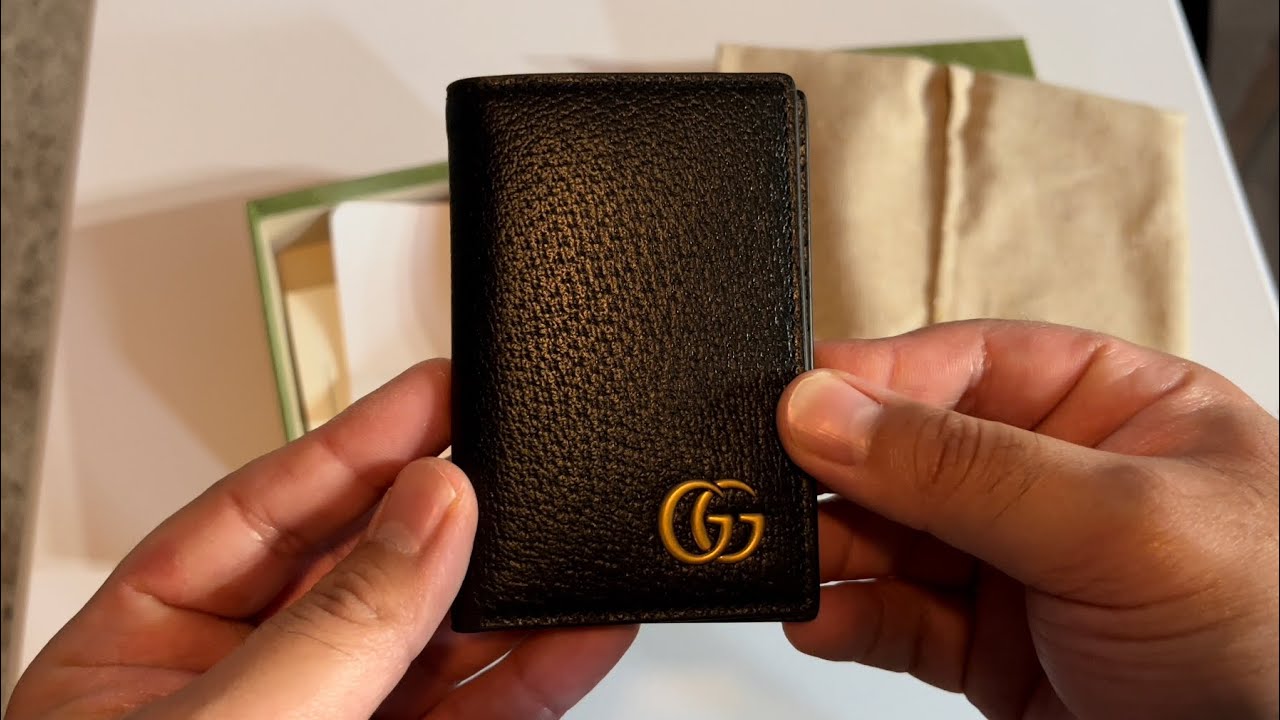 Gucci GG Marmont Card Case Unboxing!