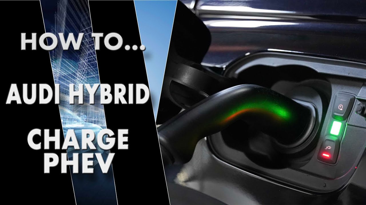 How to Charge your Plug-in Hybrid Electric Audi TFSIe (PHEV) | VAG Car Tutorials