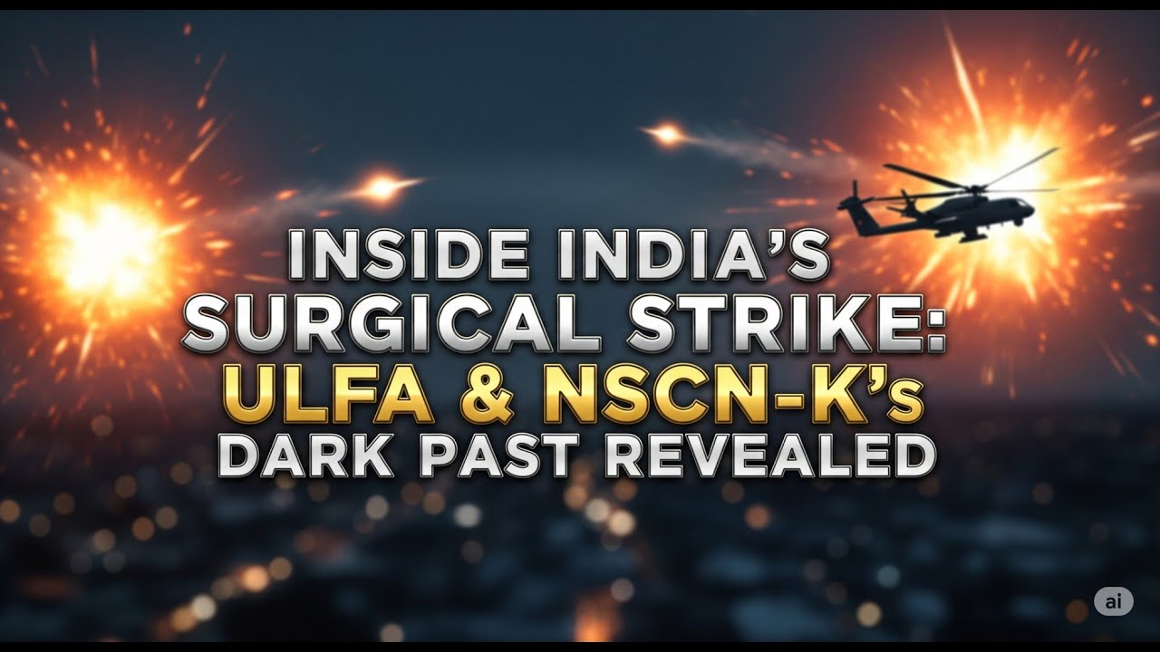 Inside India's Surgical Strike: ULFA & NSCN-K's Dark Past Revealed!