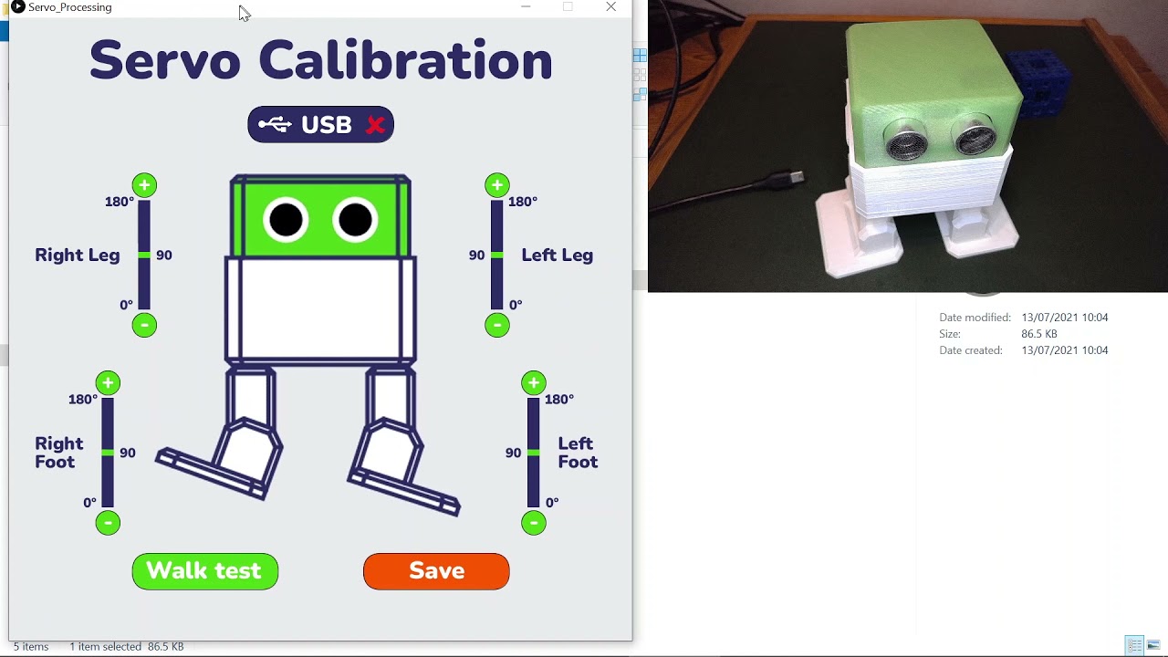 Otto Servo Calibration