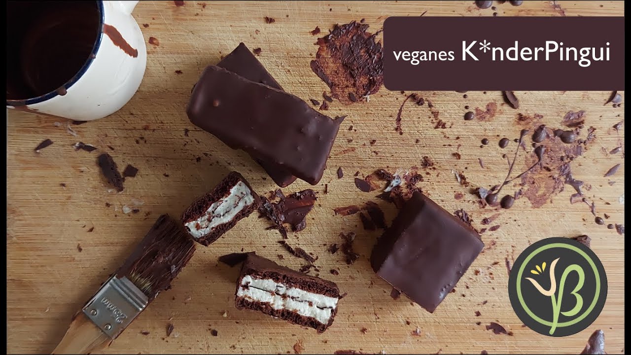 Kinder Pingui vegan | selber machen | vegan backen mit Jule