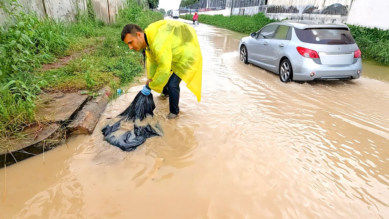 Street Brought Back to Life After Flood Drain Rescue