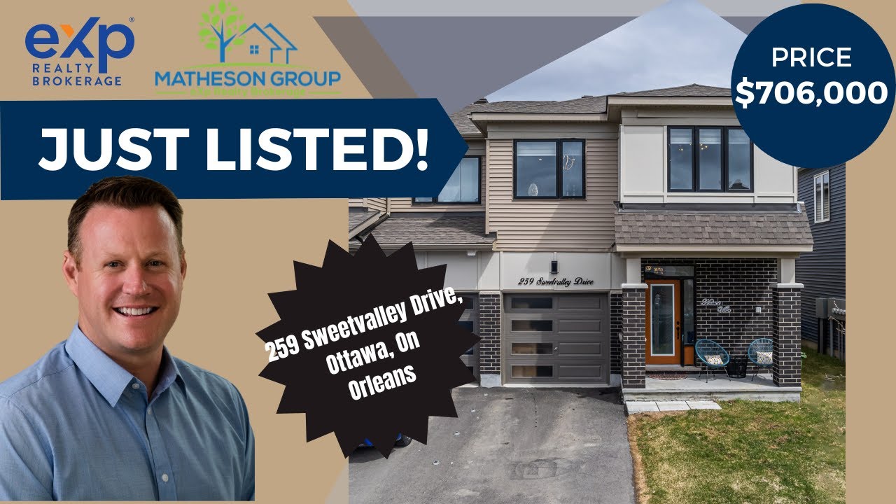 FOR SALE | 259 Sweetvalley Drive Orleans, On
