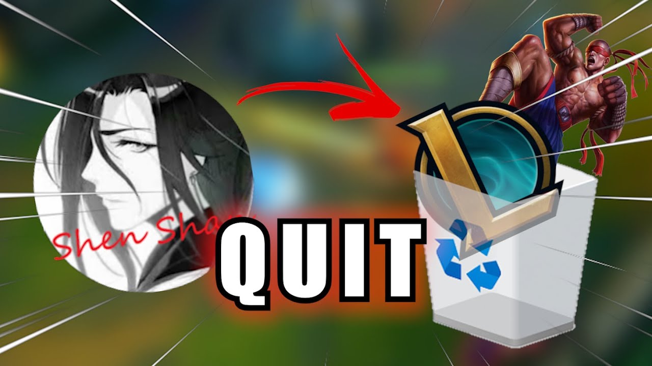 ShenShan QUIT Leagues+Lee Sin - Who'll Be the NEXT Lee Inspiration? - Chinese Lee Sin Montage Remix