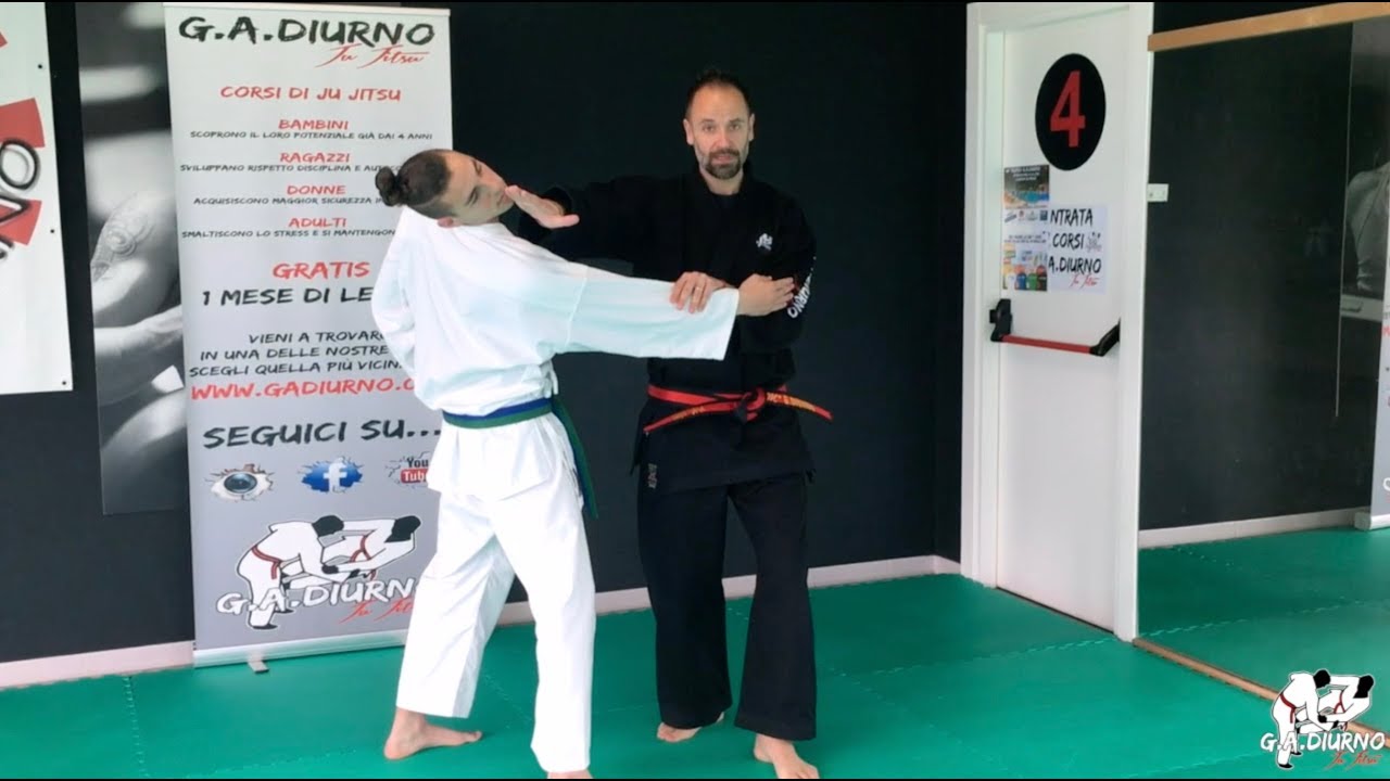 Tutorial - Tecnica di Ju Jitsu “Difesa Personale da Schiaffo” - Maestro Giuseppe Diurno