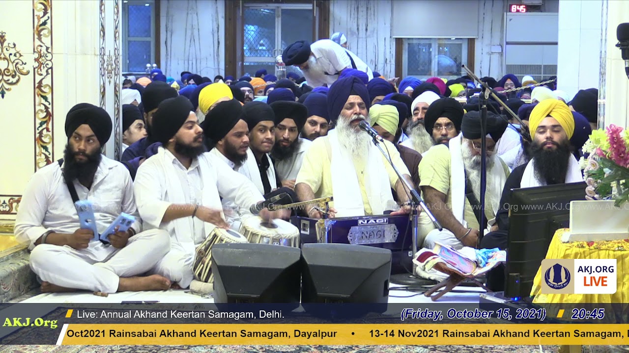 059 Delhi 15Oct2021 FriEve AK Bhai Davinder Singh Jee Gurdaspur