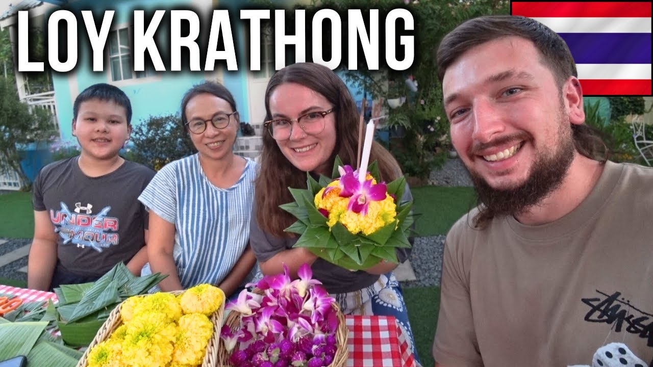 Loy Krathong With Our Thai Family 🇹🇭