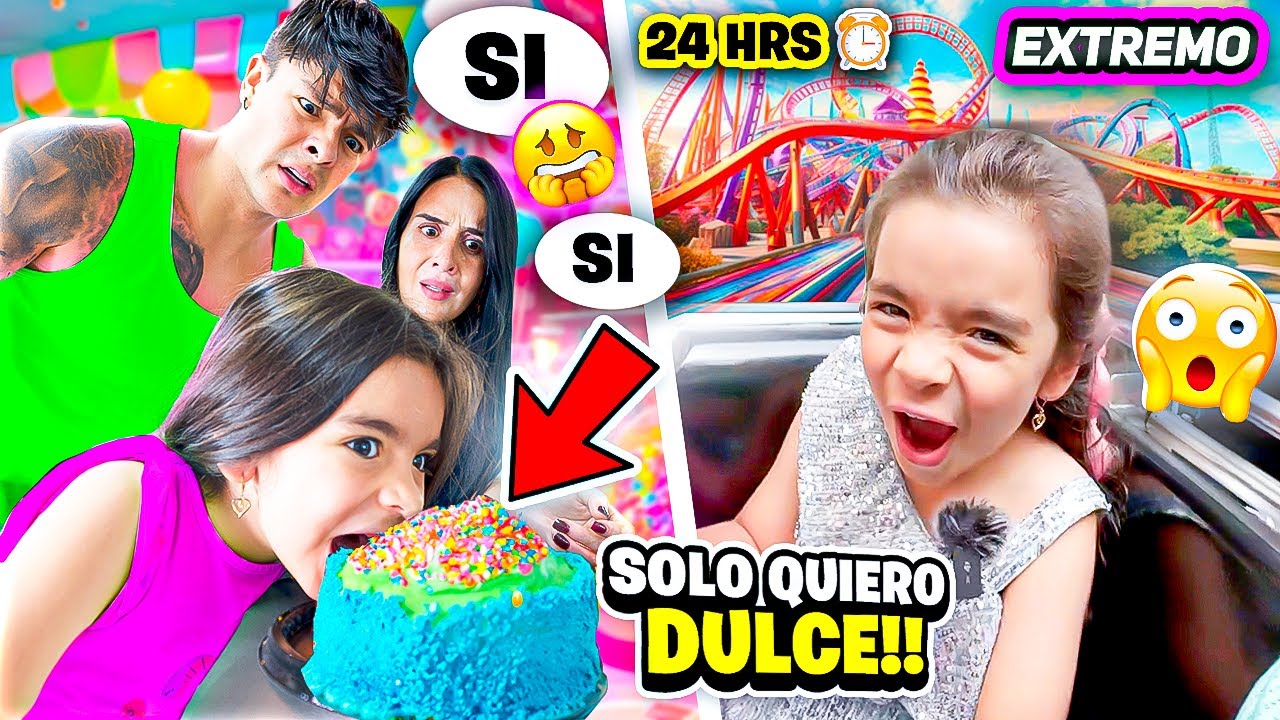 24 horas diciendo SI a todo a nuestra hija SALOMÉ😱😭 Carlos & Adri