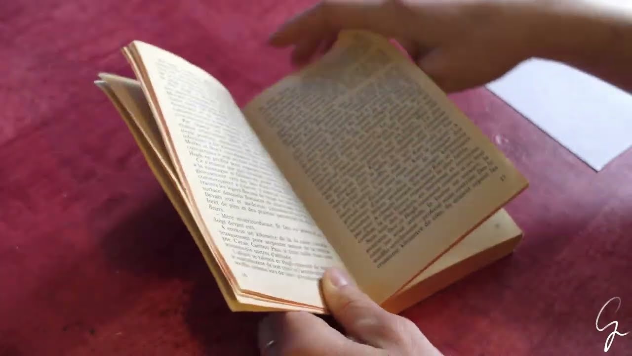 Récup et création #9  Pliage livre