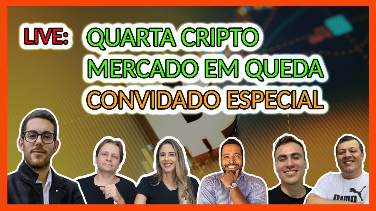 LIVE: MERCADO EM QUEDA | O QUE ESPERAR PARA MAIO? | CONVIDADO @CriptoFlex