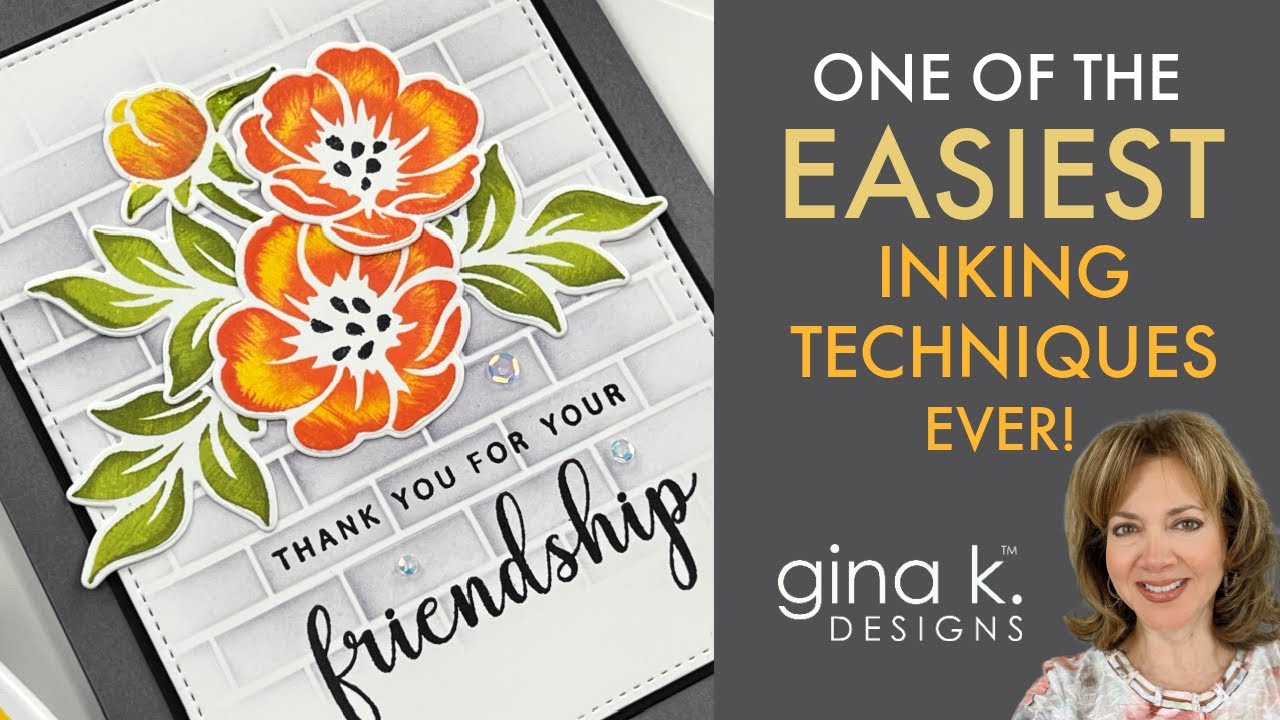 One of the EASIEST inking techniques EVER!