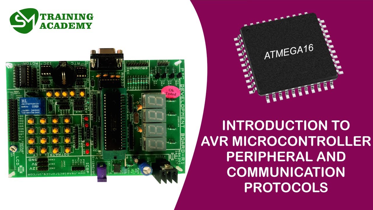 Peripheral structure of atmega16 microcontroller