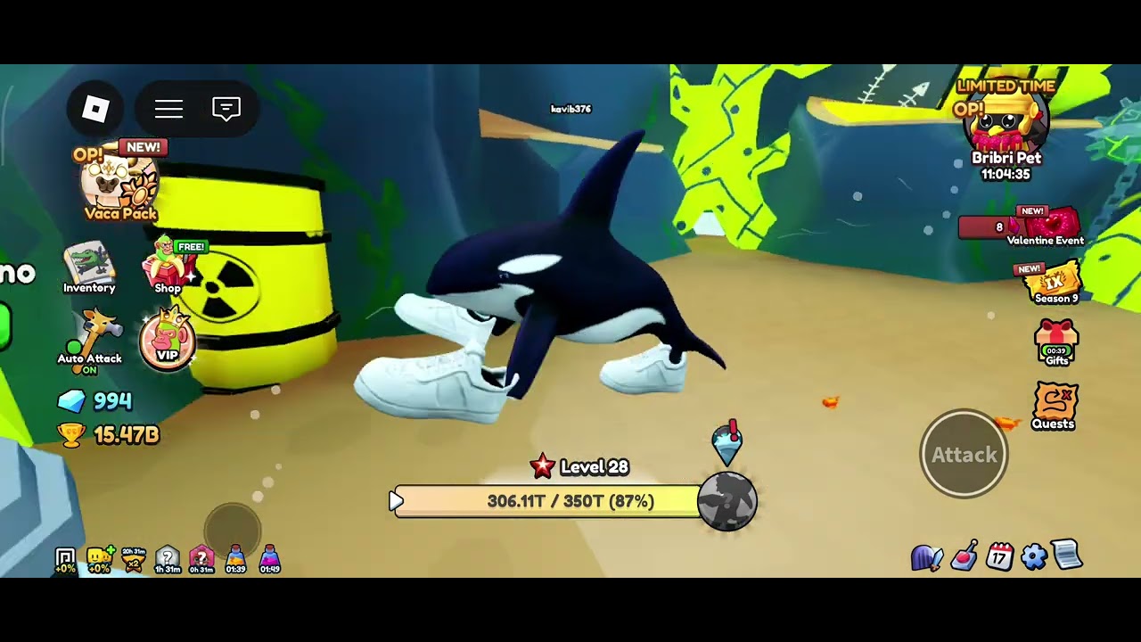 This is my second time playing brainrot evolution 