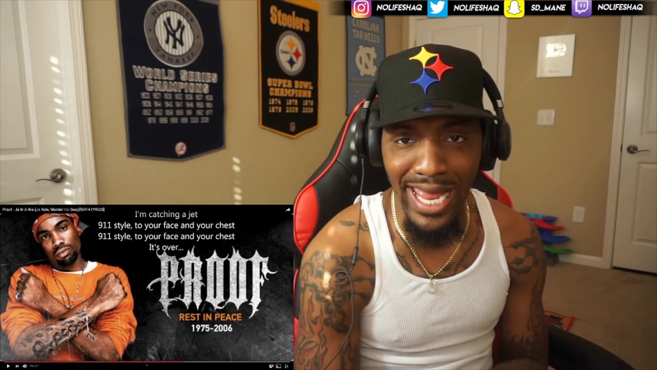 THE ONLY PERSON WHO COULD SAY HAILIE'S NAME!!!  | PROOF - Ja In A Bra (Ja Rule Diss) (REACTION!!!)