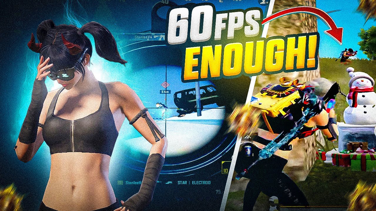 60 FPS ENOUGH | BGMI | StanLeev4