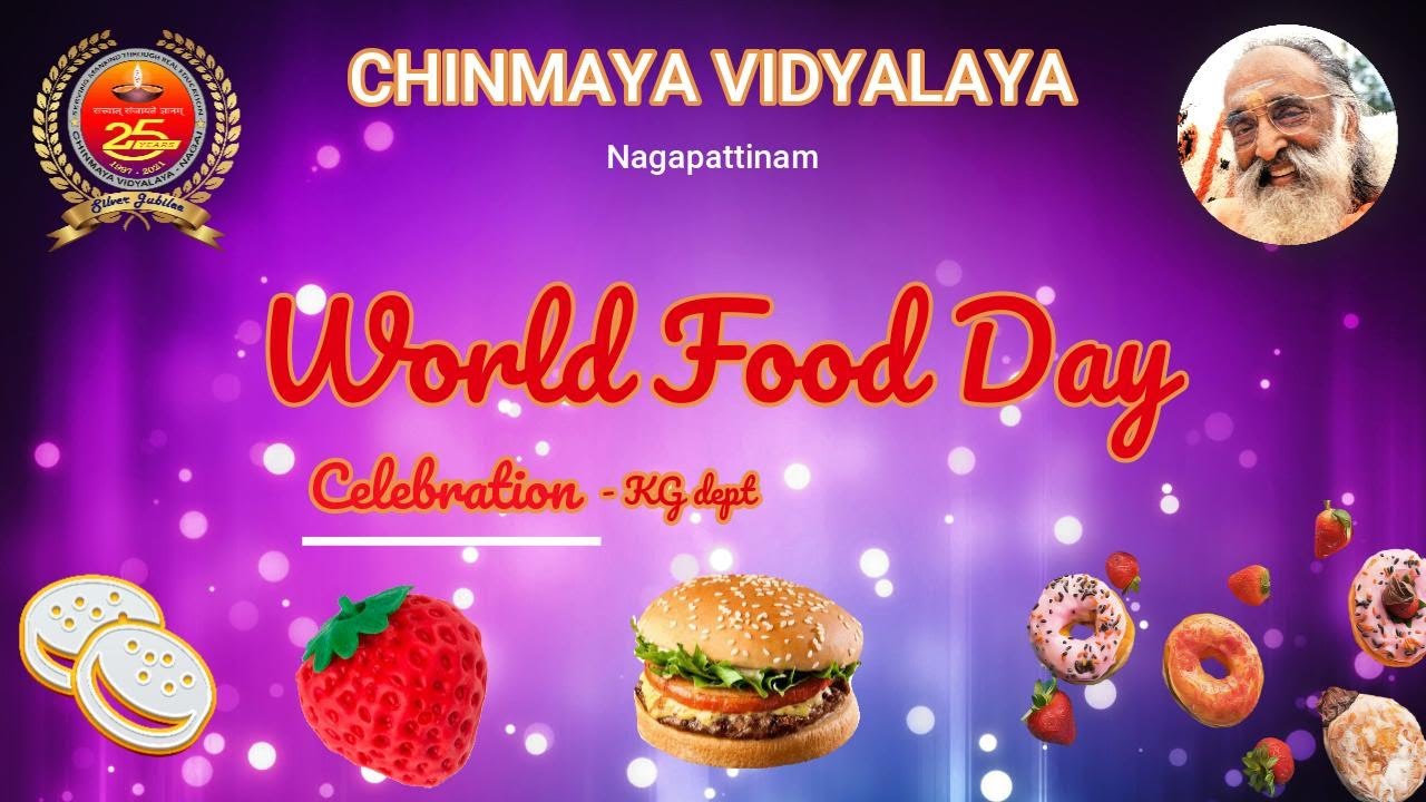 World Food Day celebration - KG dept