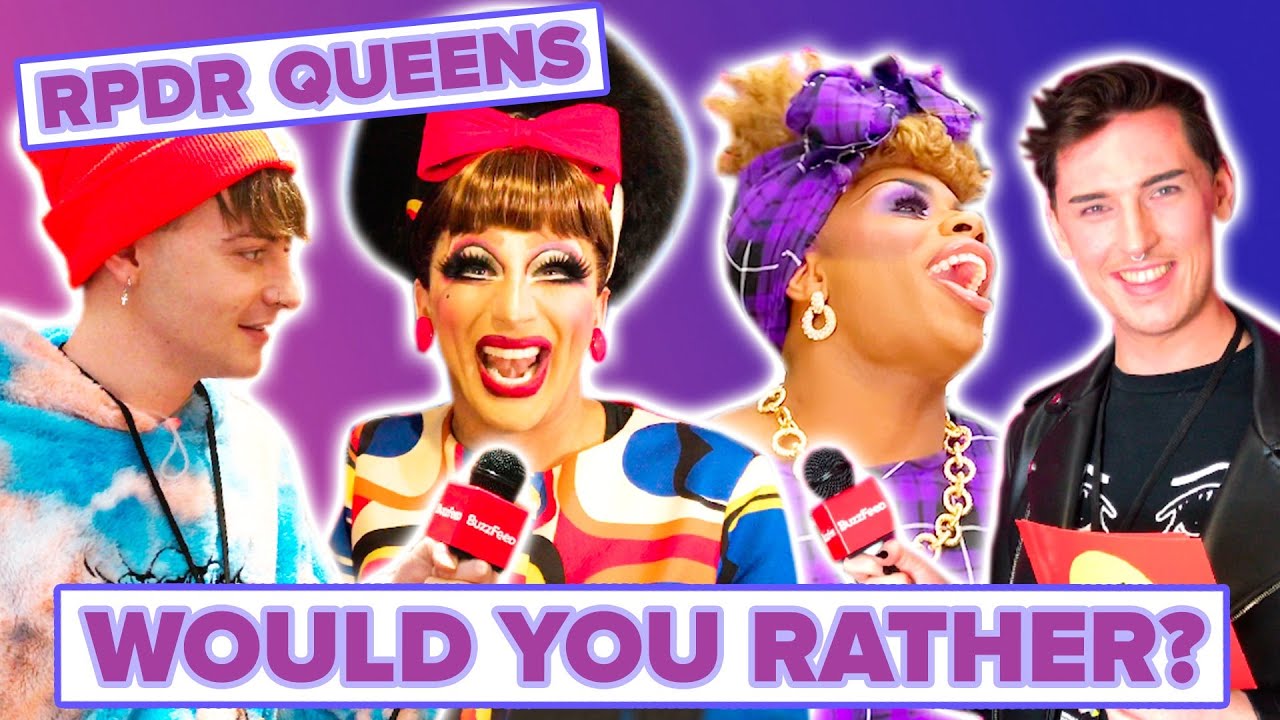 RuPaul's Drag Race Queens Play Would You Rather