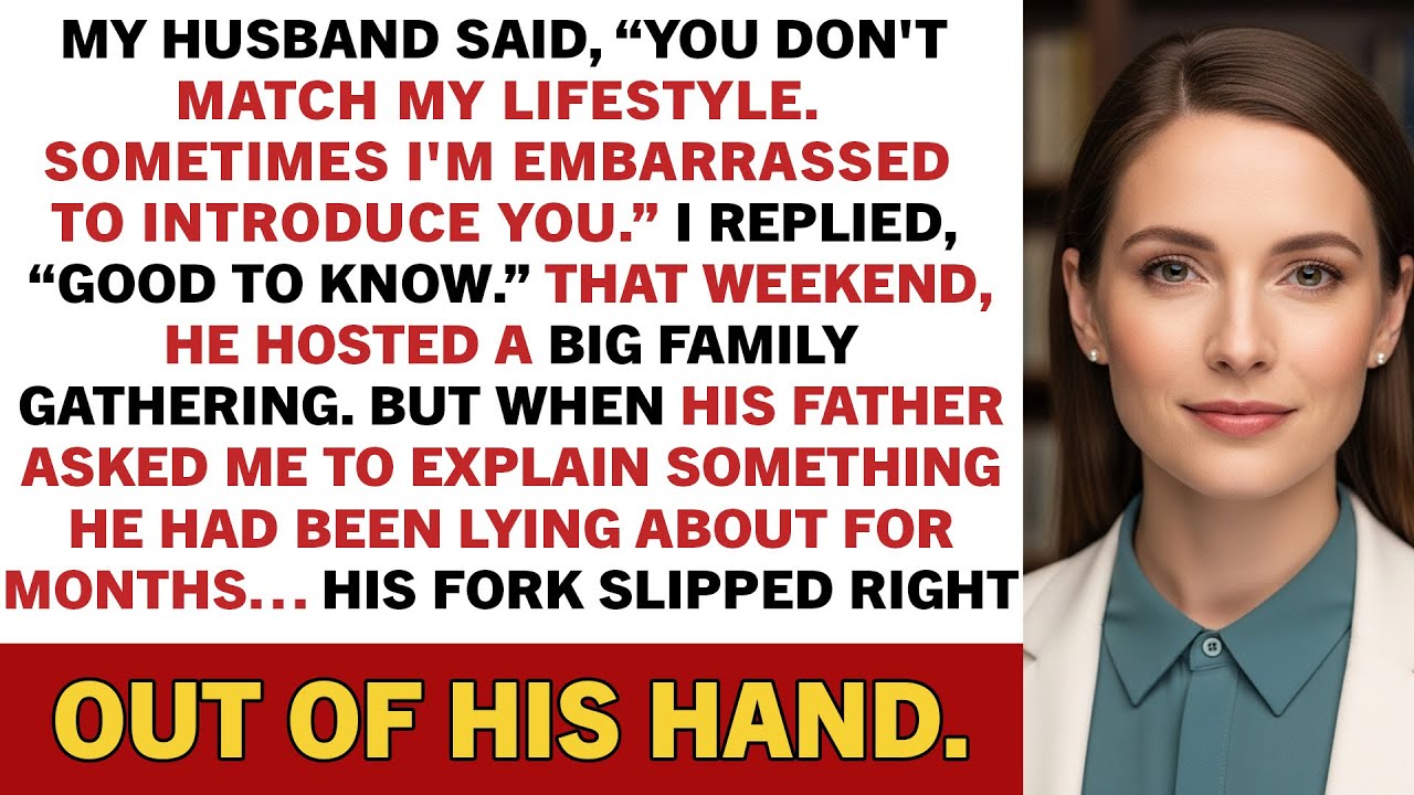 My husband said, 