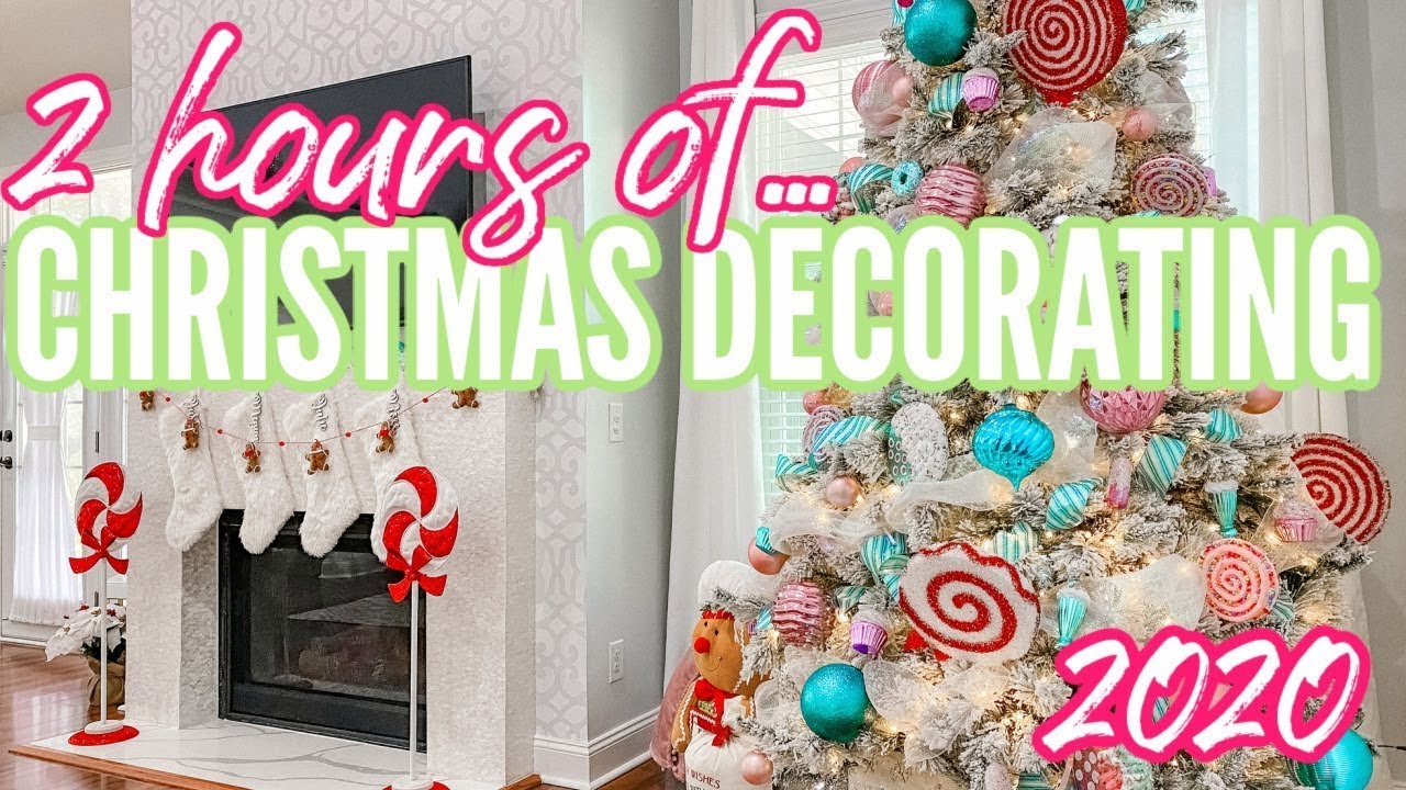 2020 MARATHON CHRISTMAS DECORATE AND CLEAN WITH ME | Christmas House Tour | Love Meg 2.0