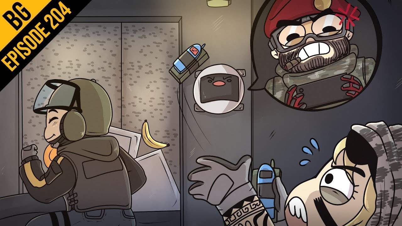 Rainbow Six Siege - Random Moments | Ep. 204 - Bullying Evil Eye & The Walking Ash