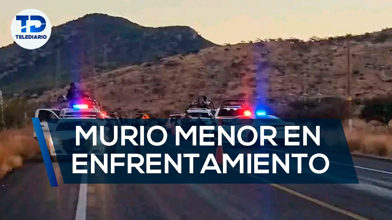 Muri&oacute; ni&ntilde;o y dos agentes federales tras encuentro armado en Durango