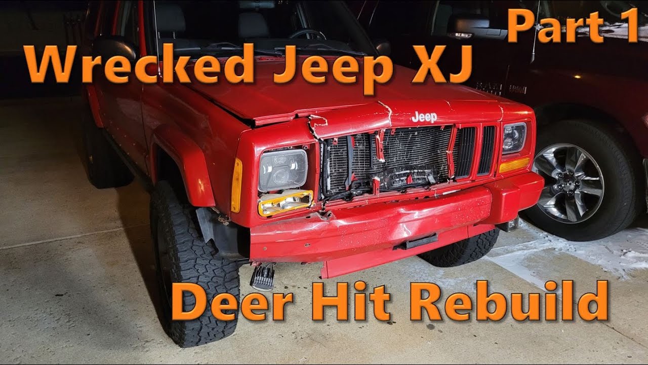 Rebuilding a Wrecked Jeep Cherokee XJ | Part 1 Disassembly