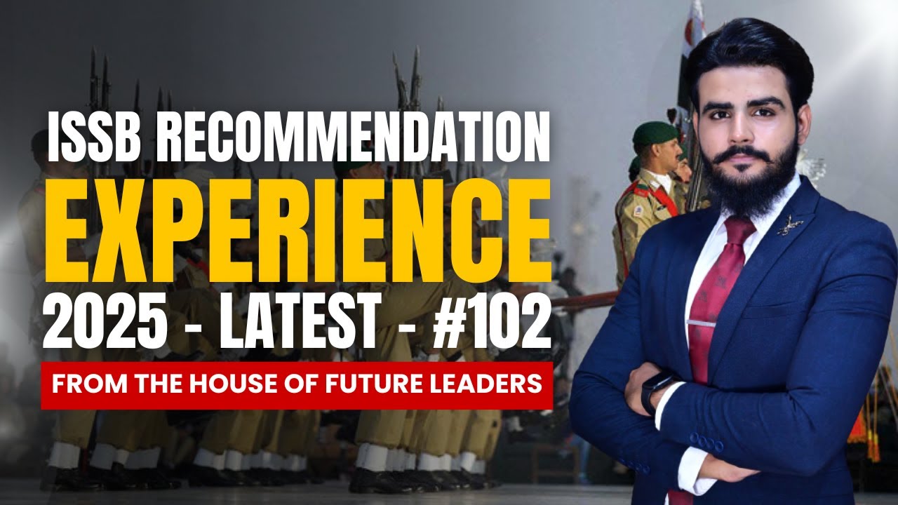 ISSB RECOMMENDATION EXPERIENCE | 2025 - LATEST - #102
