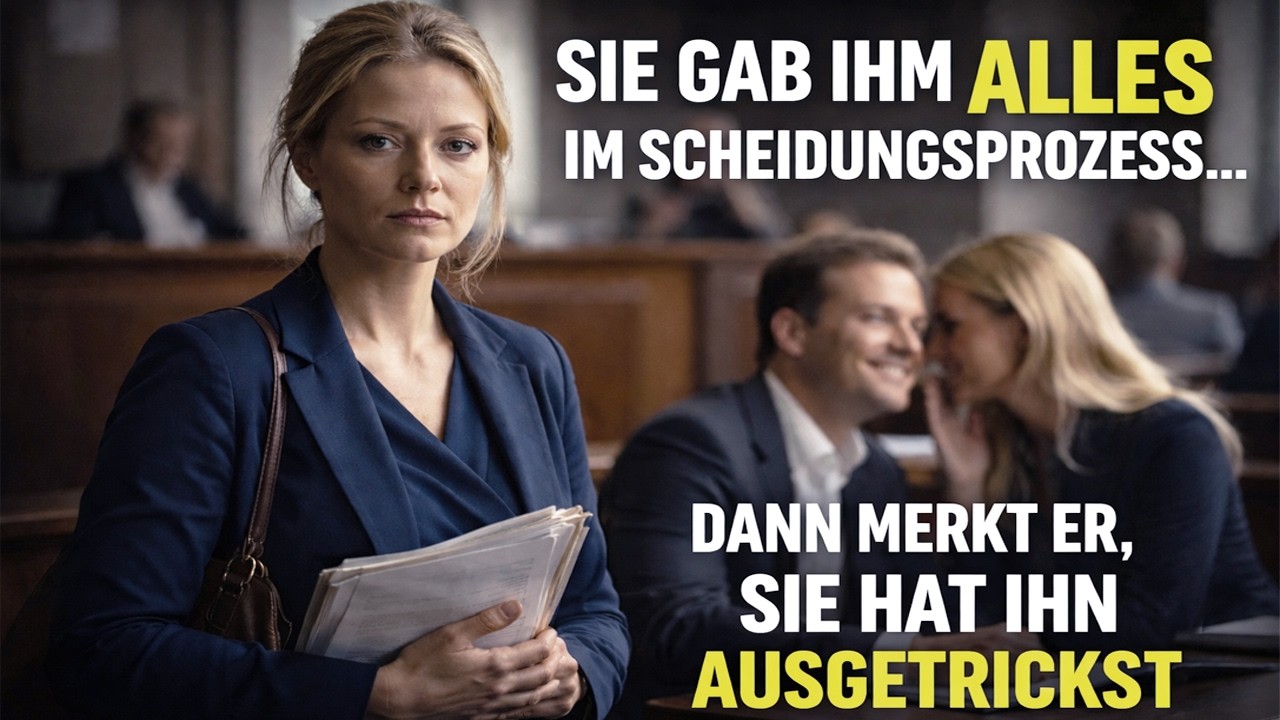 Sie gab ihm im Scheidungsprozess ALLES… doch am nächsten Morgen bereute er es sofort