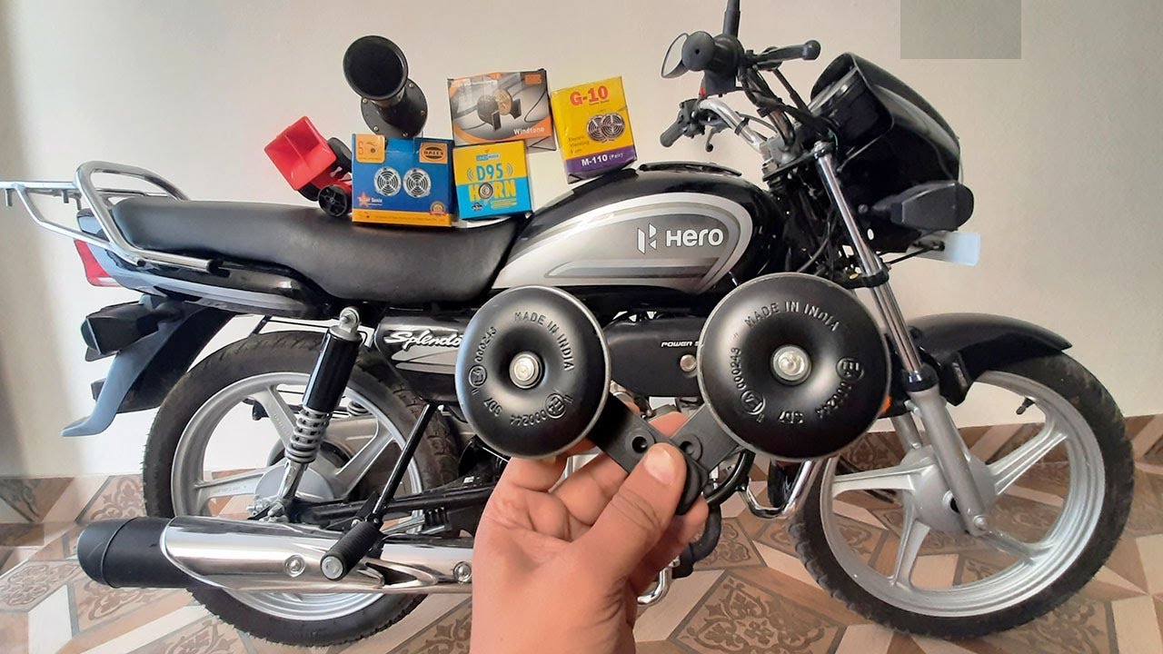 Horn modification splendor plus bs6