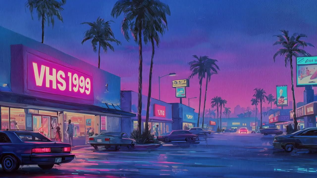 ＢＡＣＫ　ＴＯ　１９９９ [ Synthwave - Retrowave - Dreamwave Mix ] | Neon Rain Nostalgia