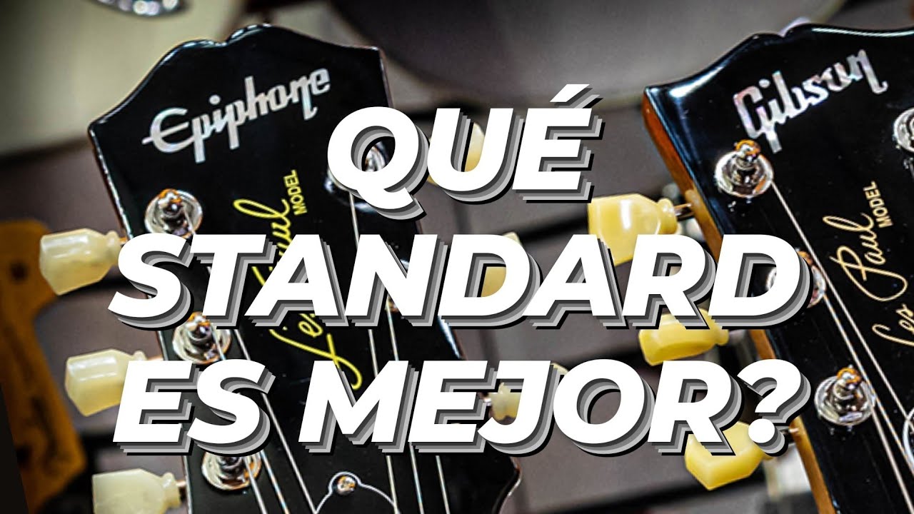 💥💥 EPIPHONE LES PAUL STANDARD VS GIBSON LES PAUL STANDARD EN ESPAÑOL - COMPARATIVA DE GUITARRAS