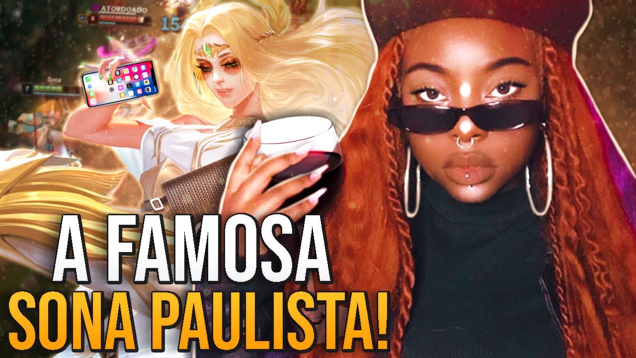 BARBARIZAÇÃO BEM ALTERNAS COM A SONA PAULISTA, MEU! │ League of Legends - Jinkiwinkki