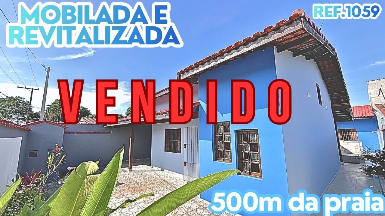 REF.1059 Casa prontinha para você e sua família Revitalizada e Mobiliada