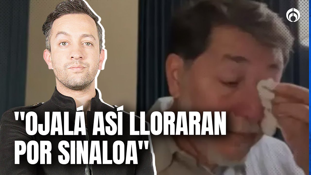 “El martir”: Noroña rompe en llanto desde Palestina