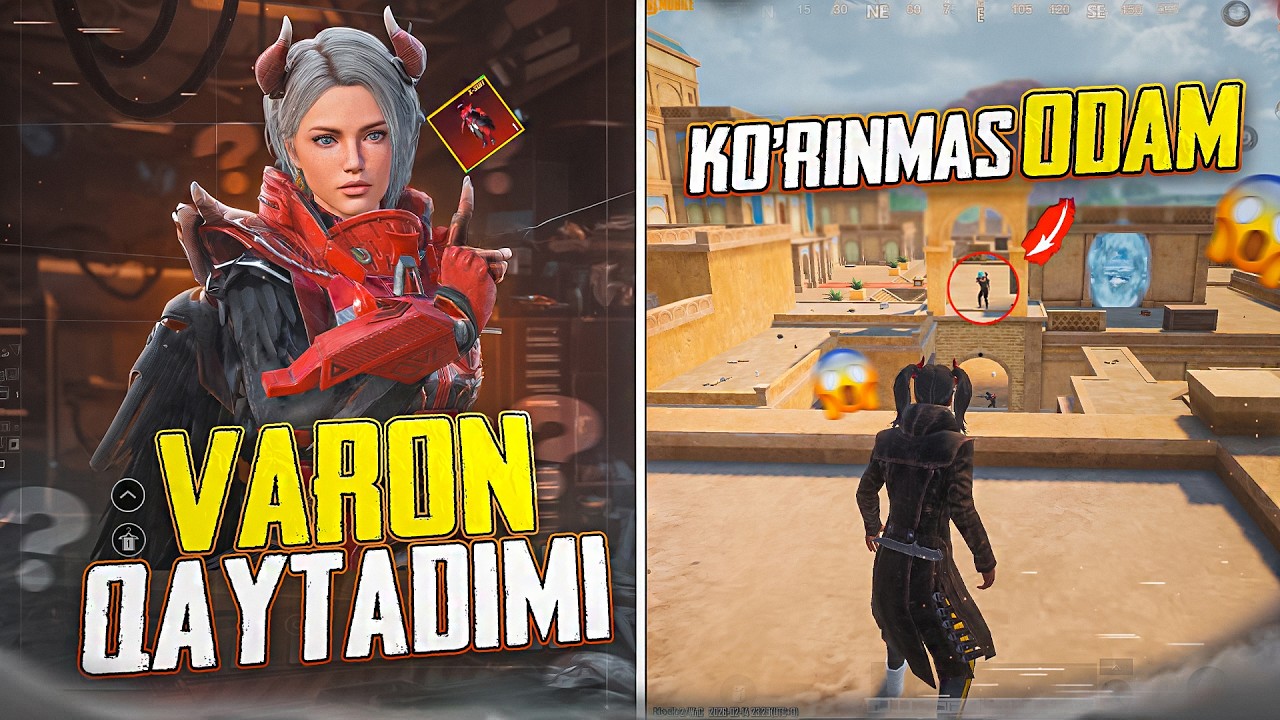 VARON QAYTADIMI 🤔 KORINMAS ODAM QANAQASIGA 🤯 TIKTOKDAGI BAG VA LIFEHACKLAR #pubg #pubgmobile 